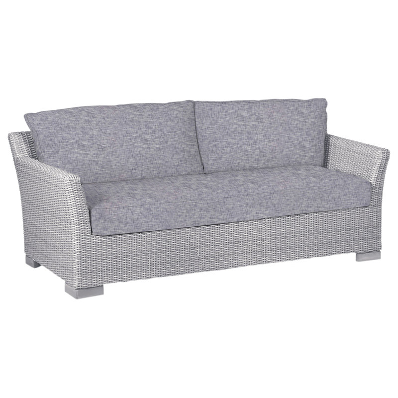 Club Woven Sofa - Oyster, Oyster, No Welt, Linen Chambray