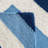 Rodgers Hand Woven Flat Weave Wool/Cotton Chevron Rug in Navy/Light Blue-1230978152