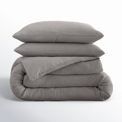 Felix Waffle Cotton Comforter Set