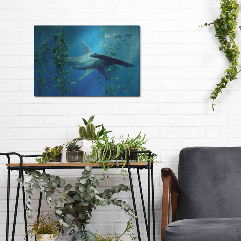 " Hammerhead " by Daniel Eskridge, 12" H x 16" W