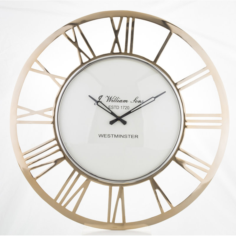 Amedio Metal Wall Clock