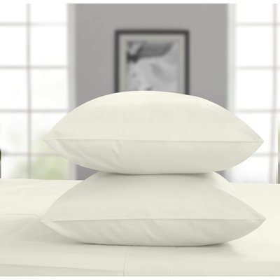 Threadmill 600 TC Cotton Sateen Pillowcase Set | Solid, Jacquard and Stripe