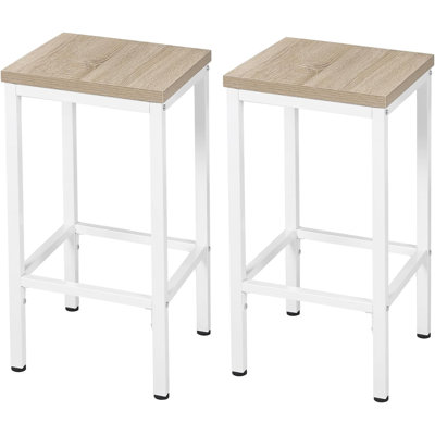 Michealla Bar Stool with Iron Frame