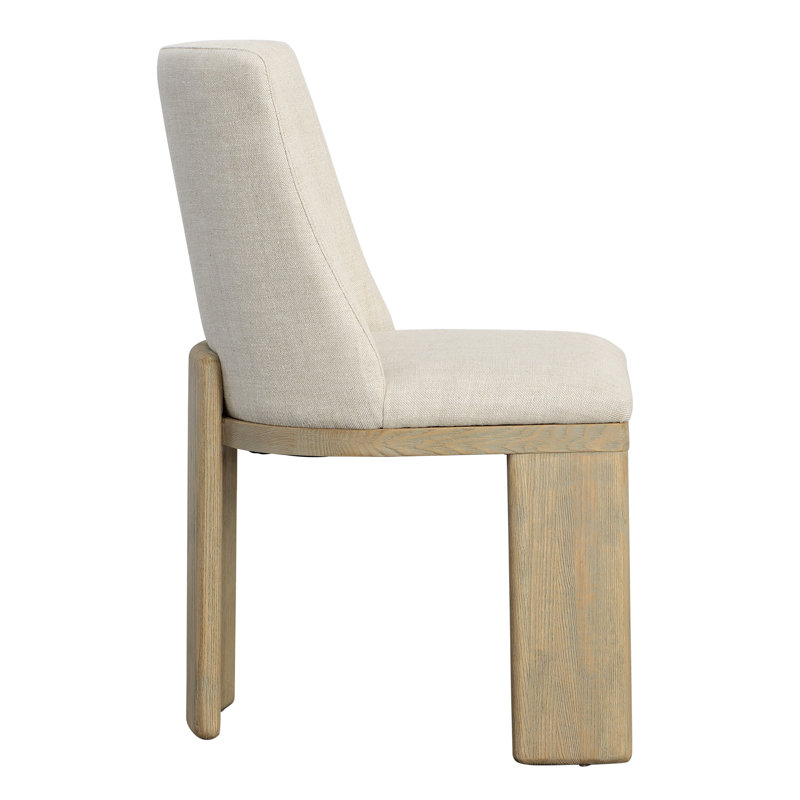 Alistair Polyester Upholstered Dining Chair, Sand, Beige