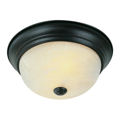 Plafonnier encastré 2 lumières Duron