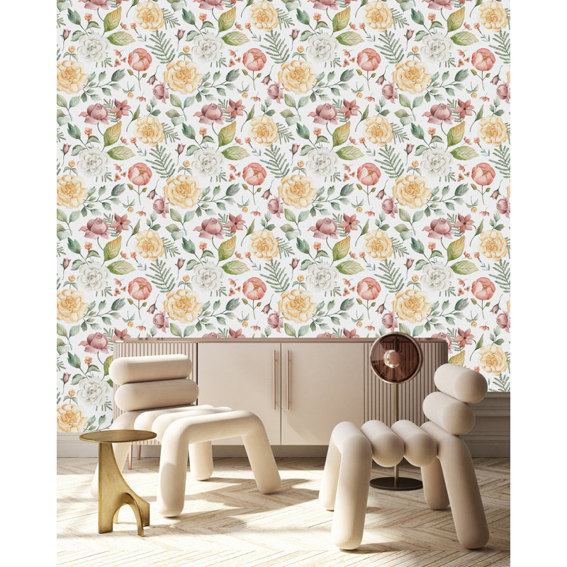 Floral Tile, 225" L x 25" W