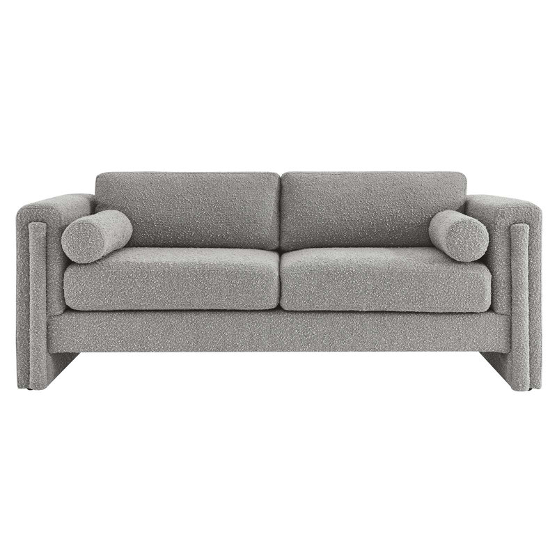 Modway Visible Sofas, Light Gray Boucle