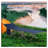 Outsunny Folding Camping Cot with Side Pocket and Carry Bag, Blue Steel Frame