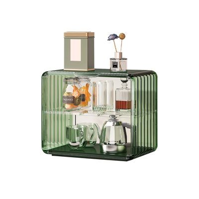 Étagère de rangement moderne à 2 niveaux