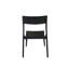 Chaise de salle à manger Remy - noire-130615968