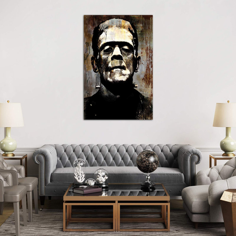 Frankenstein I - Wrapped Canvas Painting, 152.5 cm H x 101.5 cm W
