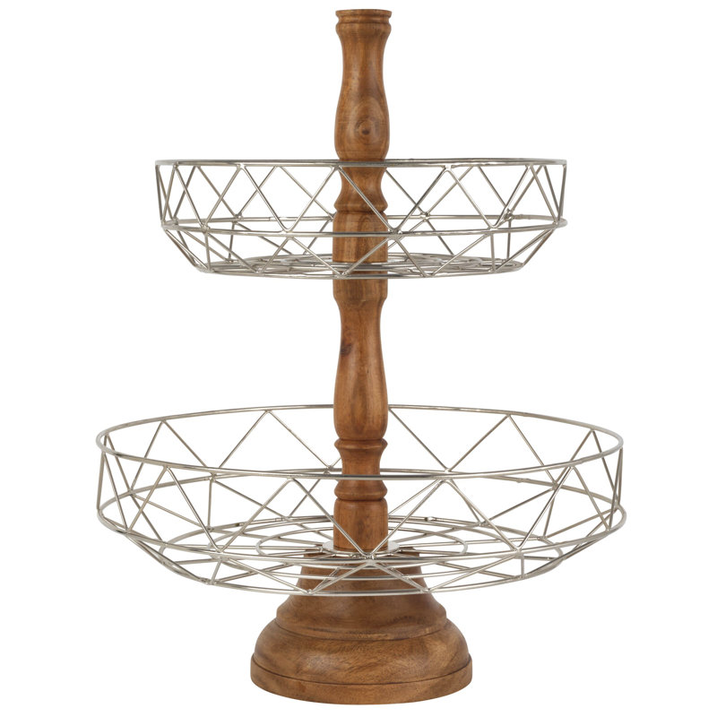 Mikasa Gourmet Basics Sidney 2 Tier Basket