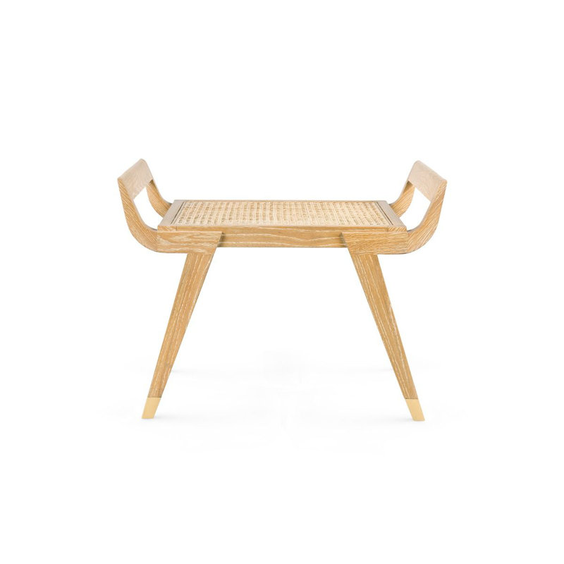 Delon Accent Stool, Natural