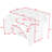Okeima Kitchen Island Cart with Drop Leaf, Spice and Towel Racks, Trash Can Storage and Rolling Wheels-1640161943