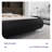 Low Profile Sleigh Bed With Faux Leather Ergonomics Headboard-747776474-747776473