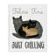 Feline Fine Just Chilling Canvas, design par Ziwei Li-2128948807