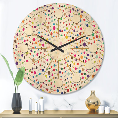 Solid Wood Wall Clock
