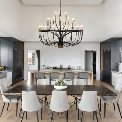 46 - Lustre pour vestibule de style maison de campagne