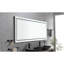 Miroir de salle de bain 72 po x 30 po à DEL avec façade et rétroéclairage, miroir de meuble-lavabo mural, anti-buée, mémoire, 3 couleurs, réglable en continu