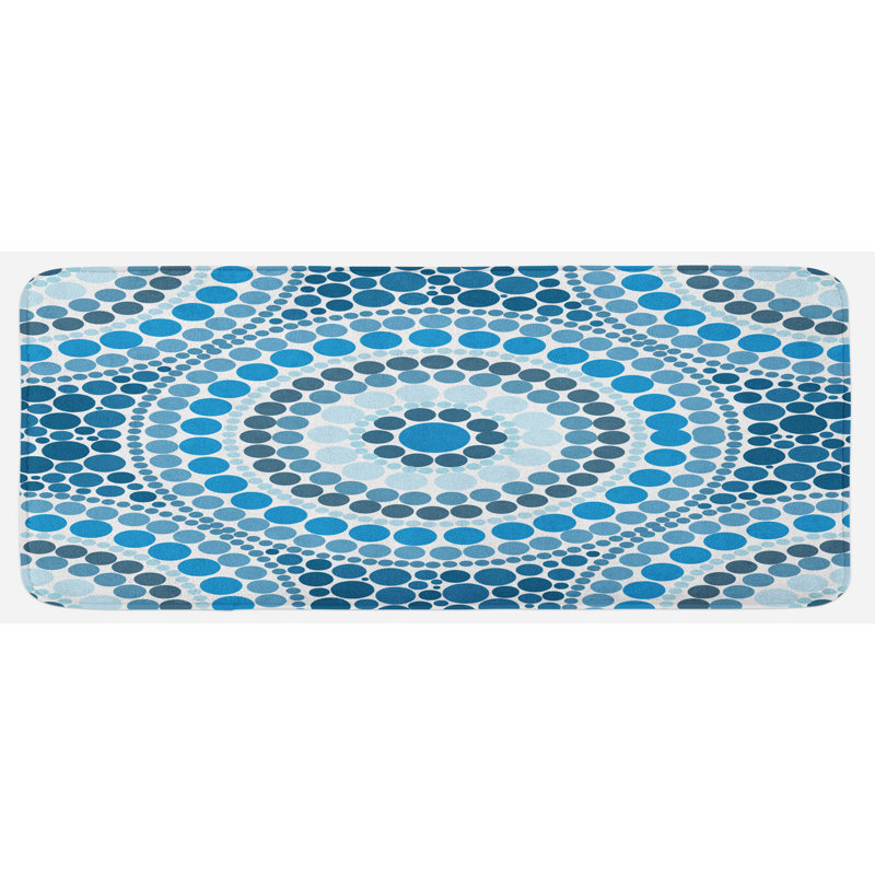 Modern & Contemporary Synthetic Kitchen Mat