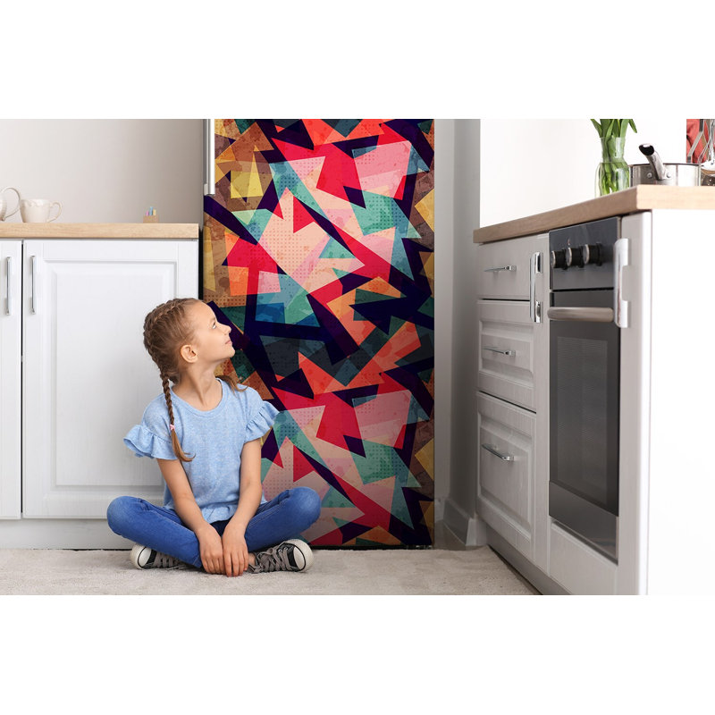 Abstract Door Decal