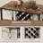 Zigmond 4 - Person Trestle Dining Set