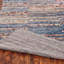 Tapis géométrique rose en laine noué à la main-1978665239