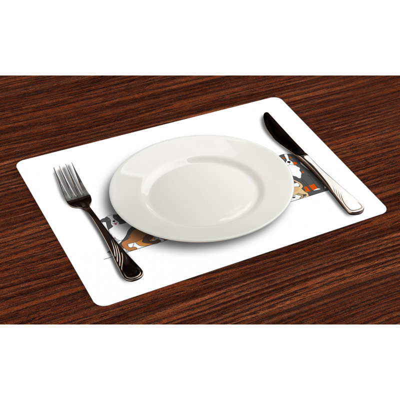 Polyester Animals/Nature Rectangle Placemat
