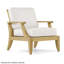 Westminster Teak Outdoor 8 - Piece Teak Conversation Set