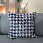 Brazell Houndstooth Square Throw Cushion-55930521-55930522