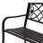 Barty Metal Outdoor Bench
