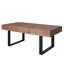 Table basse rustique en bois industriel