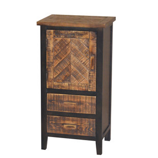 Commode 2 tiroirs 1 porte Wovenwood