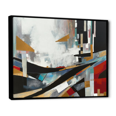 Au-delà de la nature IV - Reproduction d'art abstrait paysage