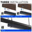 Barrina T5 Grow Lights For Plants d'intérieur à spectre complet, 1 pi 10 W (2 x 5 W), plante d'intérieur, jaune, 2 paquets