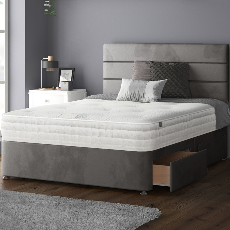 Brand Upholstered Headboard, Single (3'), Grey
