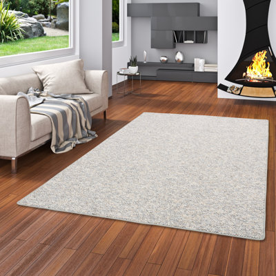 Botkin Solid Colour Hand Woven Area Rug