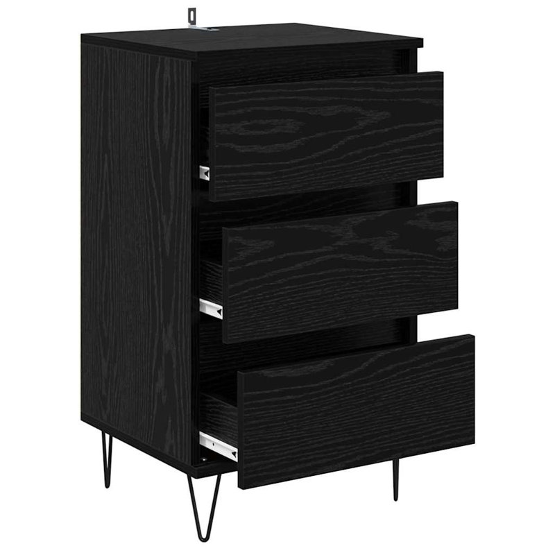 Sideboard Accent Chest, Black Oak