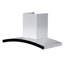 30" KN 400 CFM Convertible Wall Mount Range Hood in Brushed Stainless Steel-1877128751