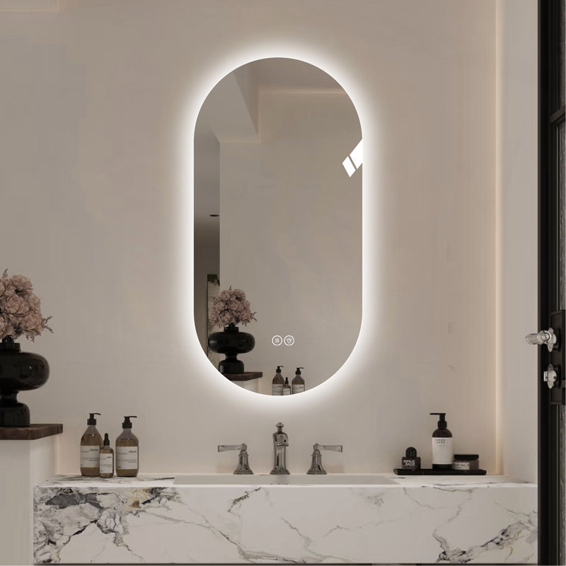 Miroir de salle de bain Smart Smart, 47,24 po x 23,62 po