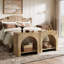 Ensemble de 2 tables de chevet-1102124842
