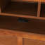 Lit plateforme très grand à structure en bois avec tête de lit multi-rangement, USB et tiroirs-953824626
