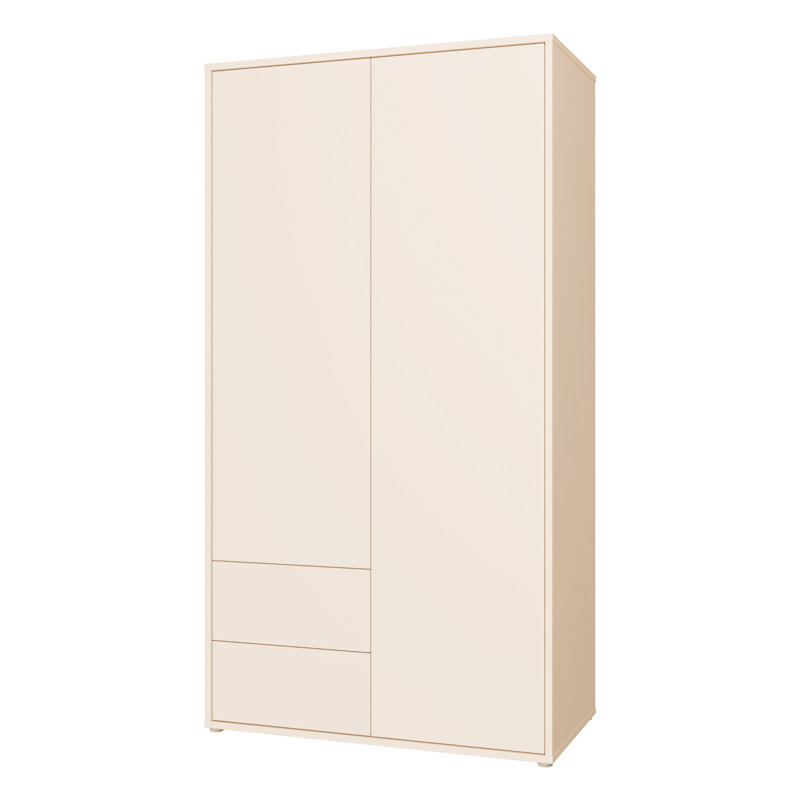 2 Door Manufactured Wood Wardrobe