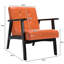 Deveral Faux Leather Armchair-1760495765-1762993229