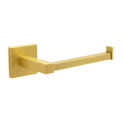 Skylight Collection Toilet Paper Holder - 7-5/16 " x 2-3/16 "  Brushed Golden Brass - Contemporary Bathroom Accessory