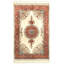 Ivory Sino Tabriz Pure silk 2'7"x4'