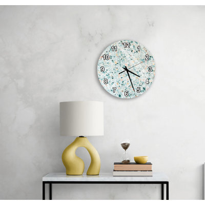 Horloge murale Terrazzo