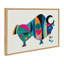 «MCM Ox» par Rachel Lee 3 Birdies Studio, reproduction d'art sur toile encadrée-11902725