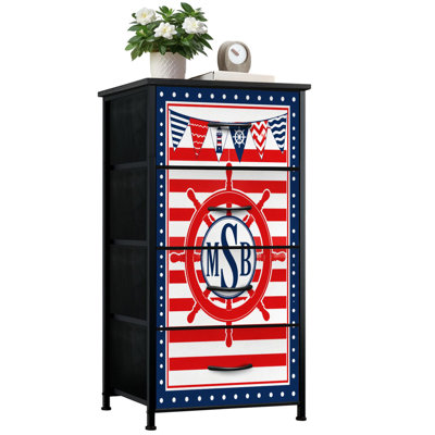 Commode de rangement verticale 4 tiroirs