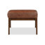 Repose-pieds Cue blanc noyer foncé-137769788
